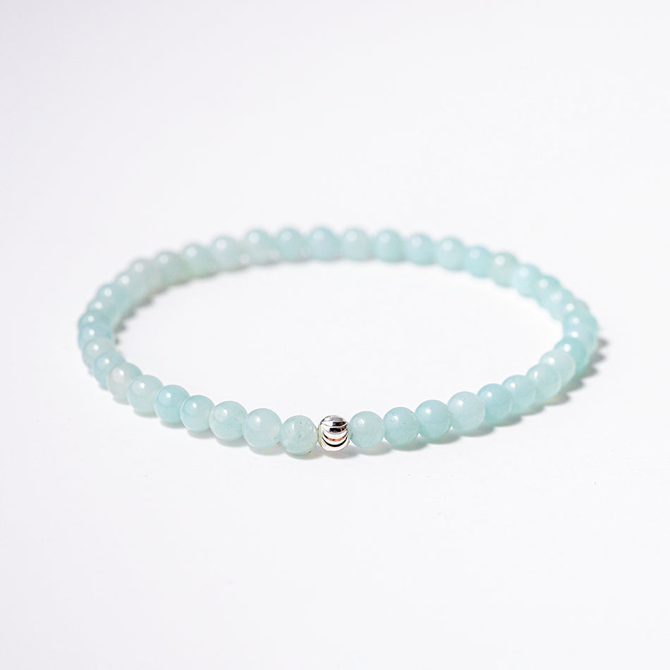 Amazonite Bracelet- Healing Stone Inner Peace Balance deals Meditation Spirit Bracelet