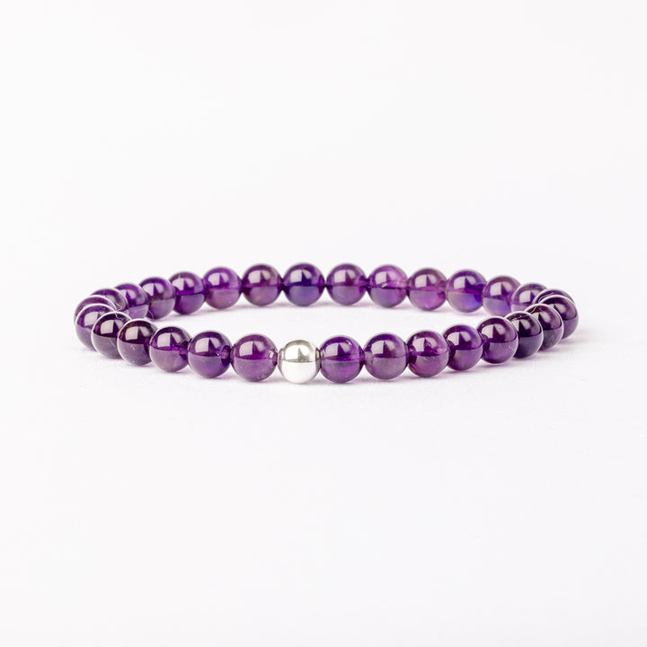 Amethyst Essential Bracelet 6mm