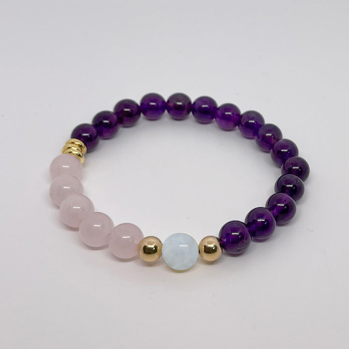 Amethyst Dreamweave Bracelet 8mm