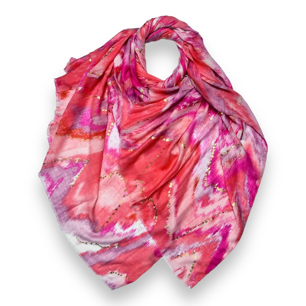 Fuchsia Scarf - Calm Gift Set - Djuna Studios