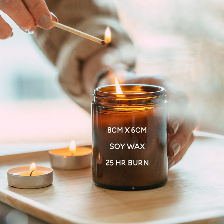 Sympathy Candle - Robins Appear When Loved Ones are Near