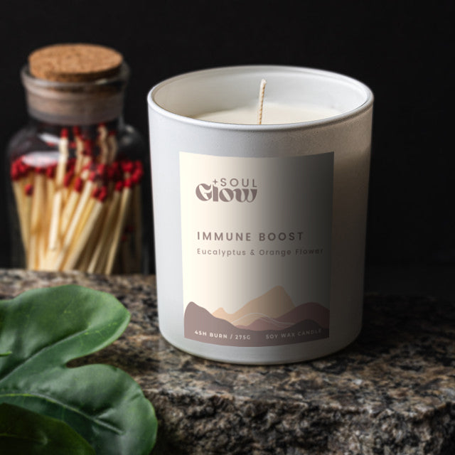 Soul Glow Immune Boost Scented Candle