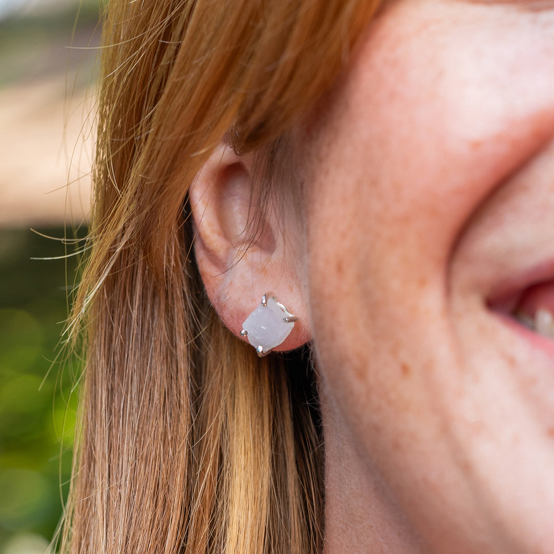 Ethereal Moonstone Earrings