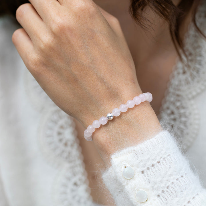 Rose Quartz Essential Bracelet 6mm