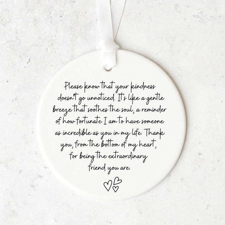 Extraordinary Friend Ceramic Keepsake