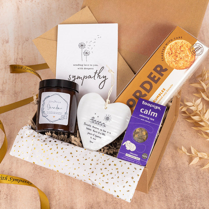 Sympathy Gift Box with In Loving Memory Candle