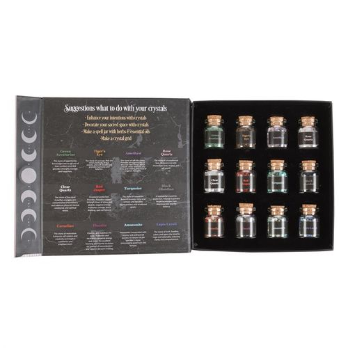 Crystals for Spells Crystal Chip Bottle Gift Set