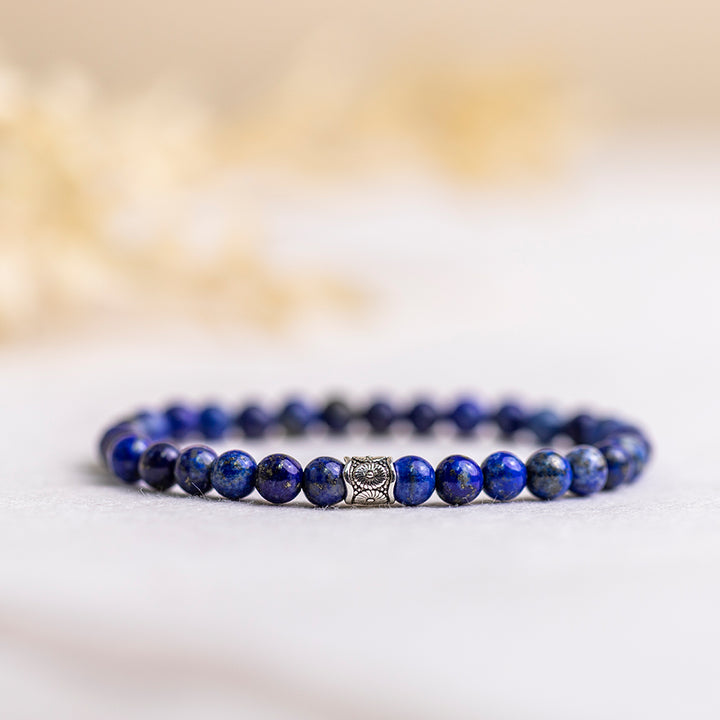 Lapis Lazuli Gemstone Bracelet 6mm