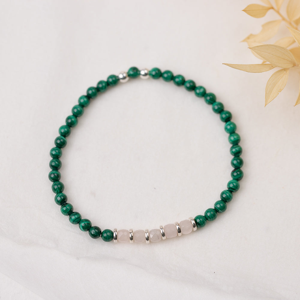 Heart Healer Gemstone Bracelet 4mm